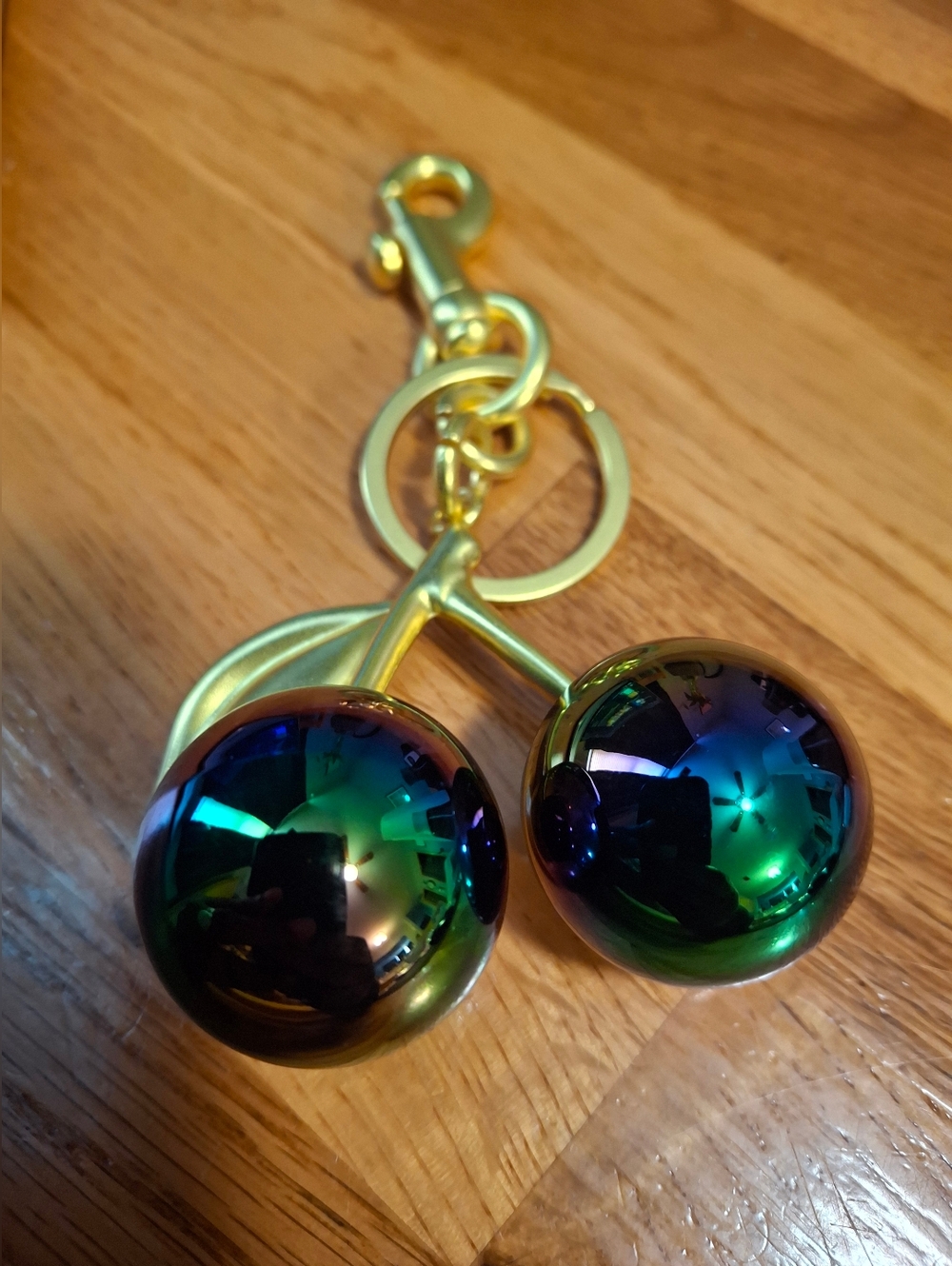 Cherry Key Chain/ Bag Charm